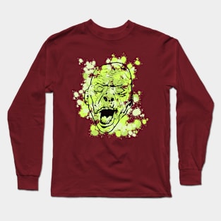 Smile! Zombie bubbles Long Sleeve T-Shirt